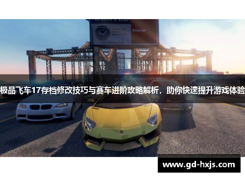 极品飞车17存档修改技巧与赛车进阶攻略解析，助你快速提升游戏体验